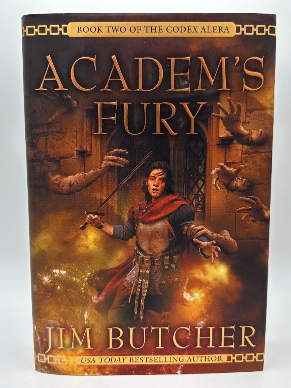 Academ's Fury by Jim Butcher / The Codex Alera Book 2 / Hardcover